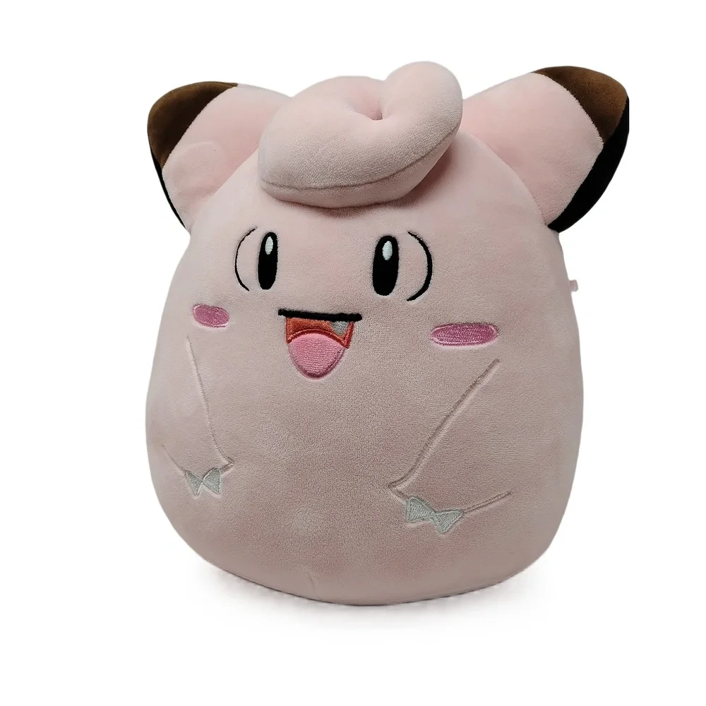 Squishmallows Pokemon Clefairy Plush Toy 11 Inch Nintendo Soft Anime Collectible